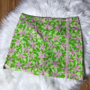 Lilly Pulitzer miniskort sz 6